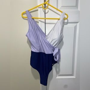 Cupshe Color Block One Piece Swim Suit